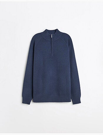 Maglione a maglia waffle, MO Fashion