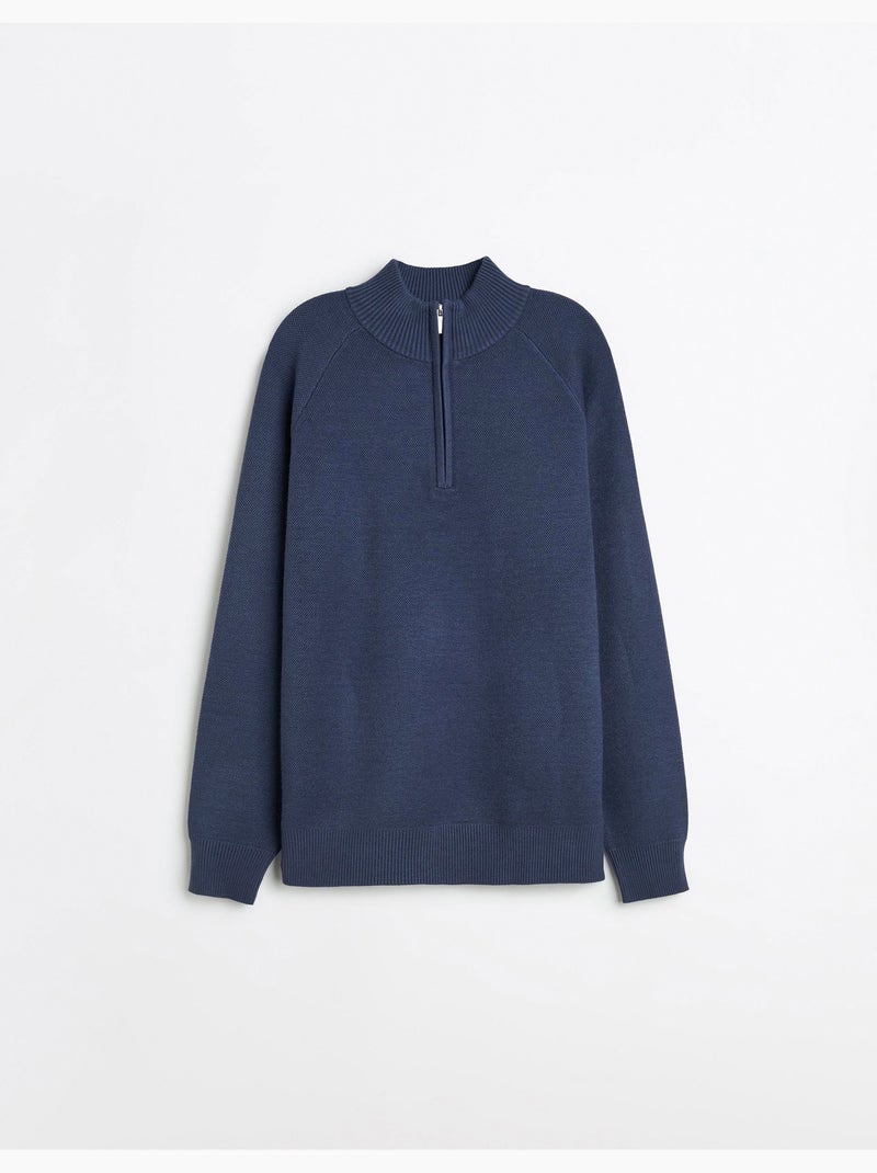 Maglione a maglia waffle, MO Fashion Blu - Kiabi