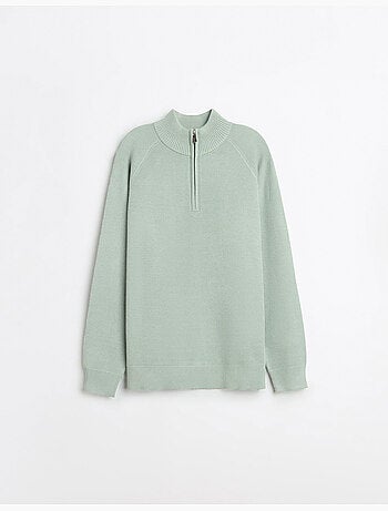 Maglione a maglia waffle, MO Fashion