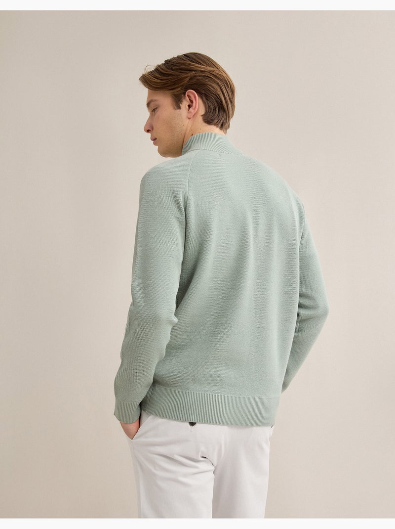 Maglione a maglia waffle, MO Fashion Verde - Kiabi
