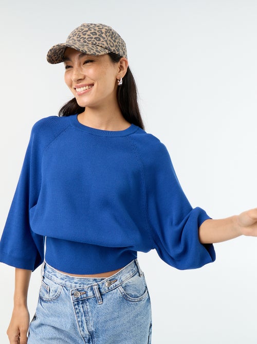 Maglione a maniche corte 3/4 - Kiabi