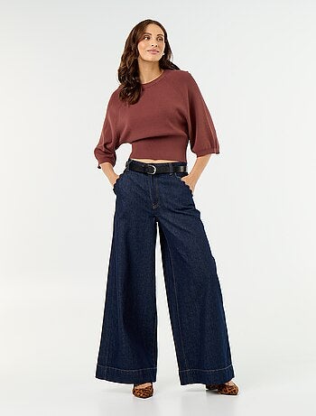 Maglione a maniche corte 3/4