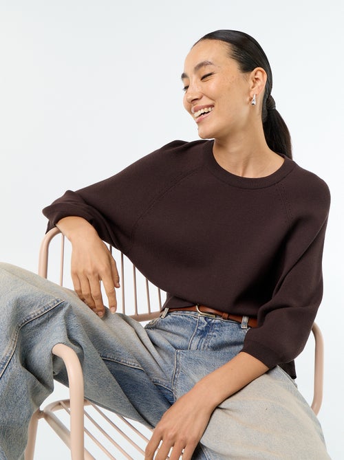 Maglione a maniche corte a 3/4 - Kiabi