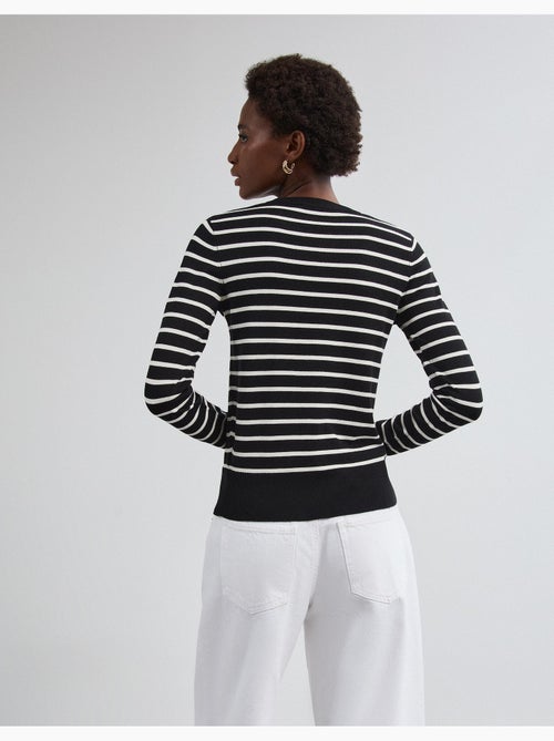 Maglione a maniche lunghe a righe, mo fashion - Kiabi
