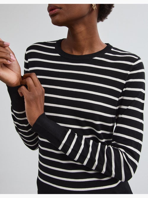Maglione a maniche lunghe a righe, mo fashion - Kiabi