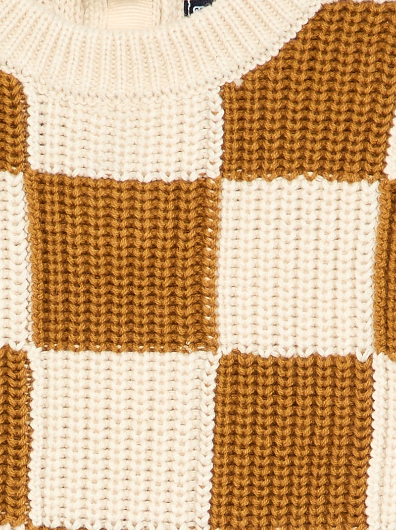 Maglione a maniche lunghe Beige - Kiabi