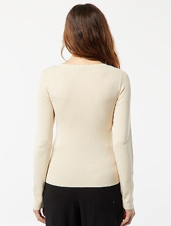 Maglione a maniche lunghe con scollo a V 'JDY'