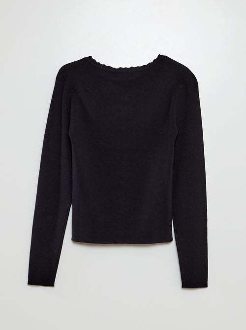 Maglione a maniche lunghe con scollo a V 'JDY' - Kiabi