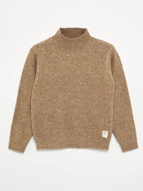 Maglione a maniche lunghe e collo alto - Kiabi