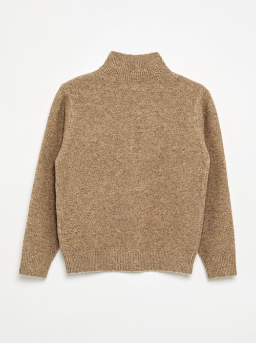 Maglione a maniche lunghe e collo alto - Kiabi