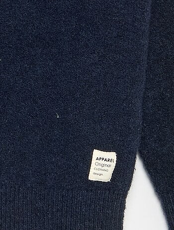 Maglione a maniche lunghe e collo alto