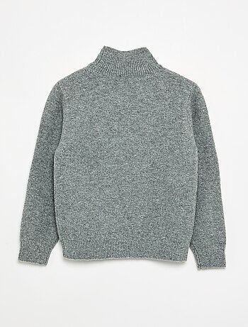 Maglione a maniche lunghe e collo alto