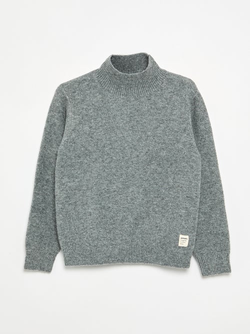 Maglione a maniche lunghe e collo alto - Kiabi