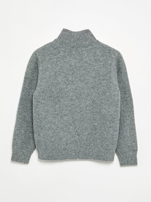 Maglione a maniche lunghe e collo alto - Kiabi