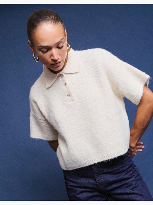 Maglione a polo con collo, mo fashion - Kiabi Maglione a polo con collo, mo fashion - Kiabi