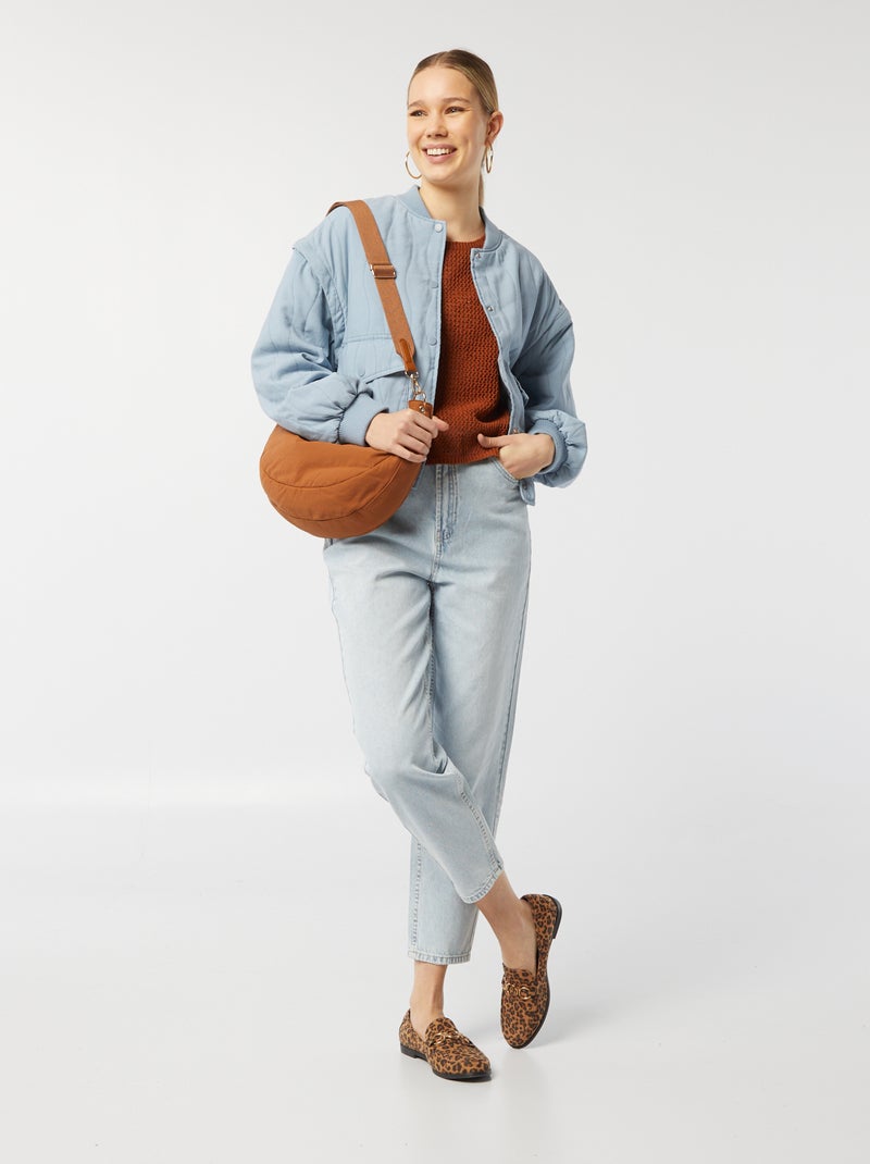 Maglione a rete ARANCIONE - Kiabi