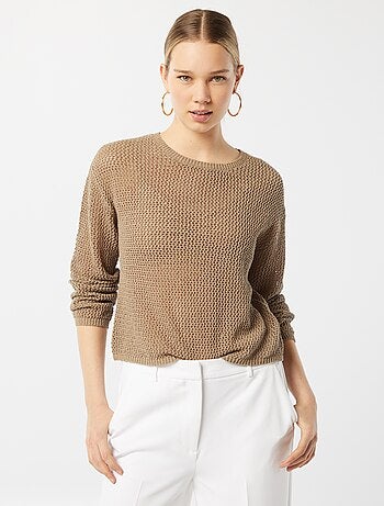 Maglione a rete
