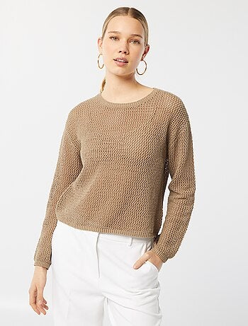 Maglione a rete