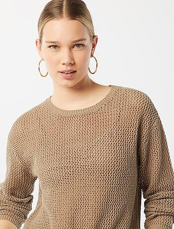 Maglione a rete