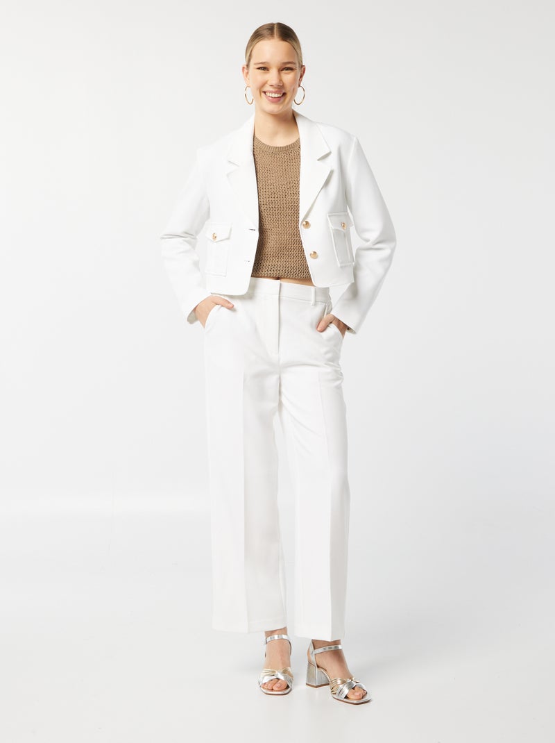 Maglione a rete MARRONE - Kiabi