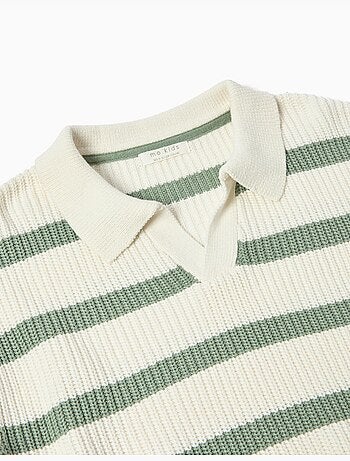 Maglione a righe a maglia, MO Fashion