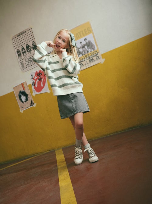 Maglione a righe a maglia, MO Fashion - Kiabi