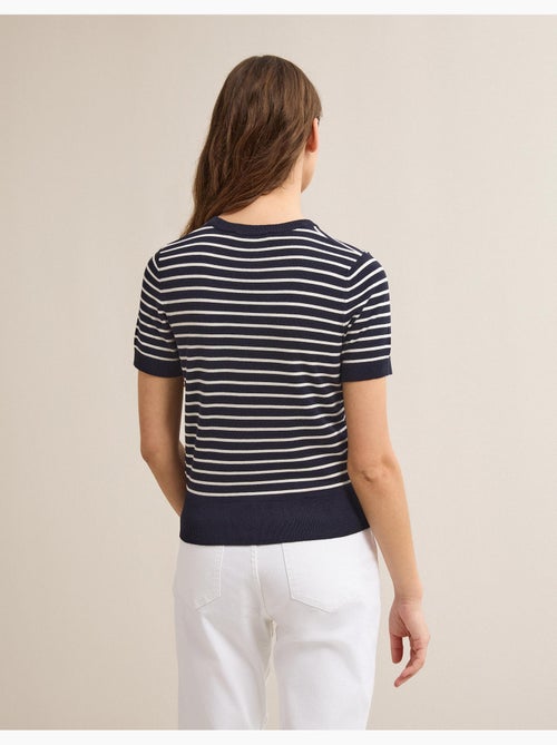 Maglione a righe a maglia, MO Fashion - Kiabi Maglione a righe a maglia, MO Fashion - Kiabi