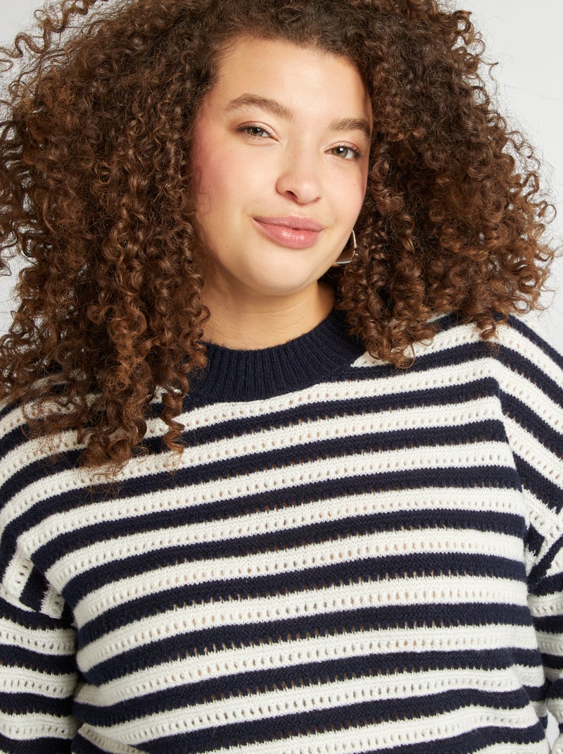 Maglione a righe BLU - Kiabi