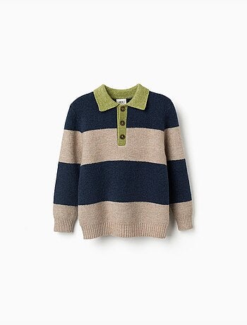 Maglione a righe