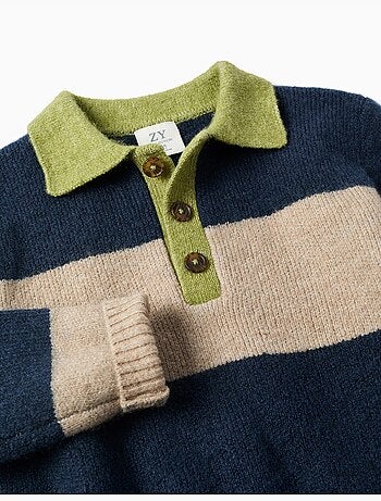 Maglione a righe