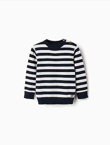 Maglione a righe