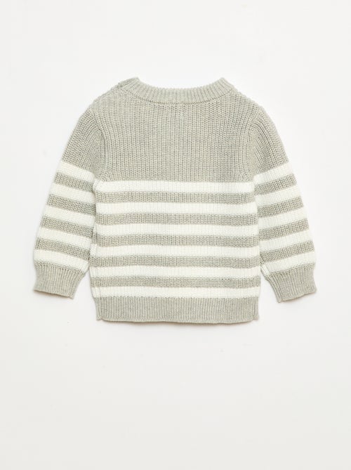 Maglione a righe in cotone - Kiabi