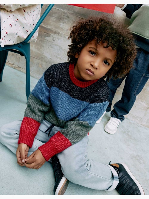 Maglione a righe in maglia - Kiabi