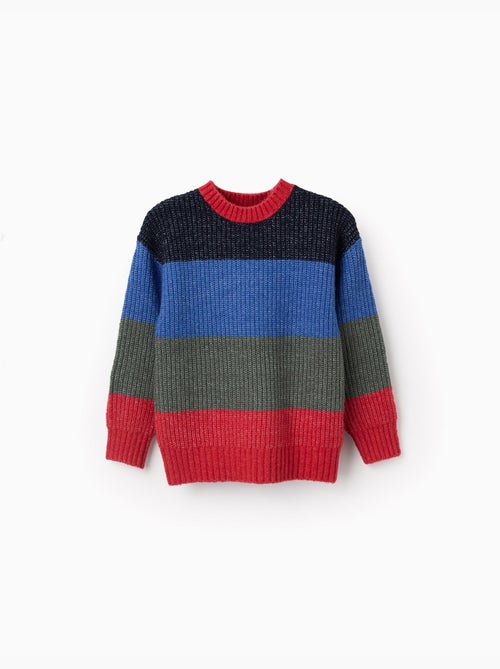 Maglione a righe in maglia - Kiabi