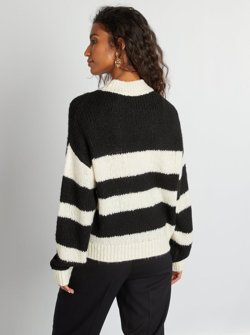 Maglione a righe JDY NERO - Kiabi
