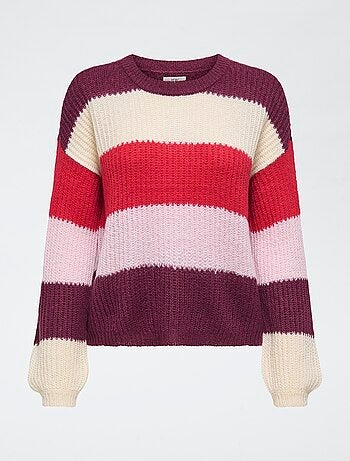 Maglione a righe 'JDY'