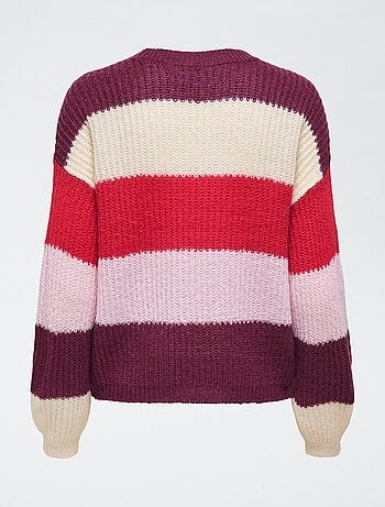 Maglione a righe 'JDY'