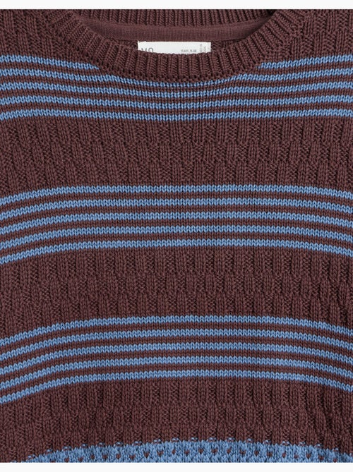 Maglione a righe lavorate a maglia, mo fashion - Kiabi