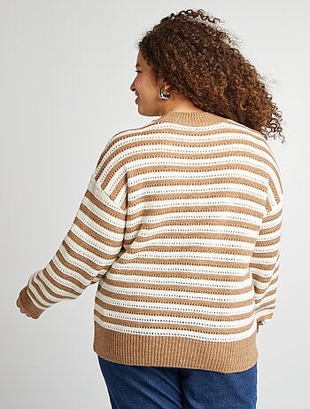 Maglione a righe
