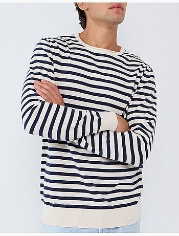 Maglione a righe, mo fashion