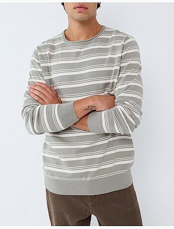 Maglione a righe, mo fashion