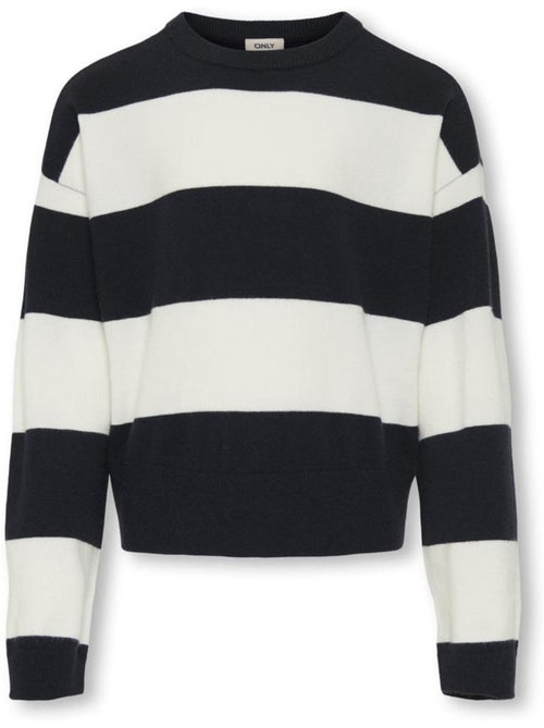 Maglione a Righe per Bambina Kids ONLY - Kiabi Maglione a Righe per Bambina Kids ONLY - Kiabi