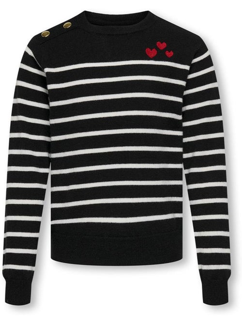 Maglione a Righe per Bambina Kids ONLY - Kiabi Maglione a Righe per Bambina Kids ONLY - Kiabi