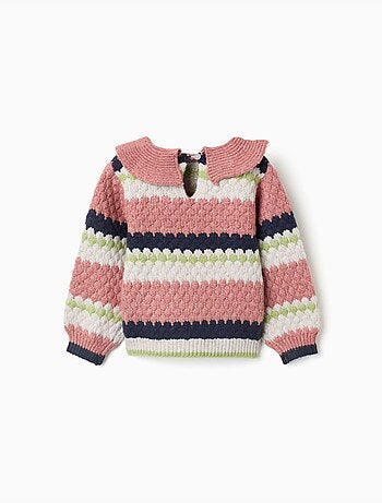 Maglione a righe