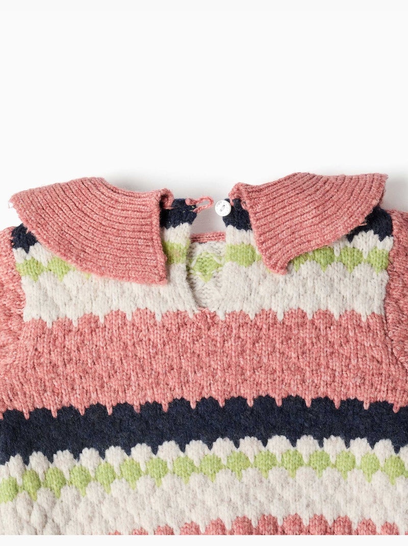 Maglione a righe Rosa - Kiabi