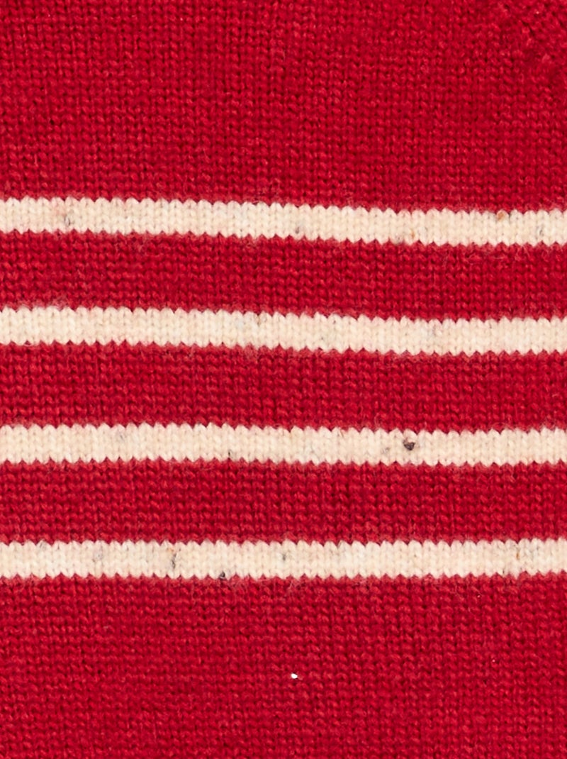 Maglione a righe Rosso - Kiabi