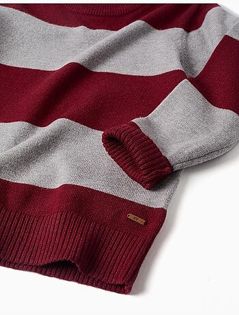 Maglione a righe