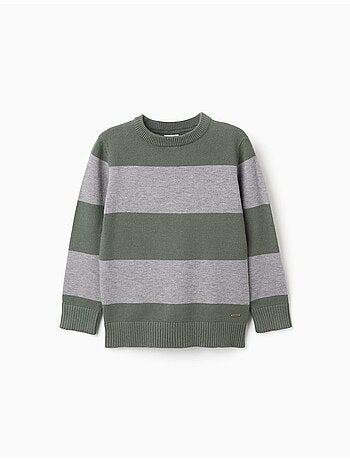 Maglione a righe