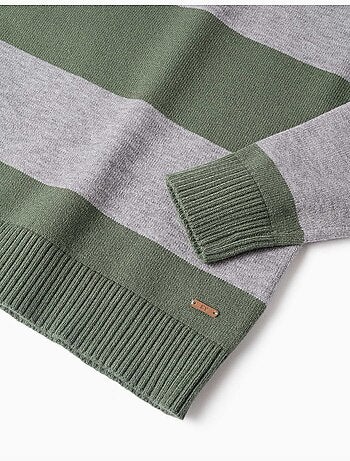 Maglione a righe