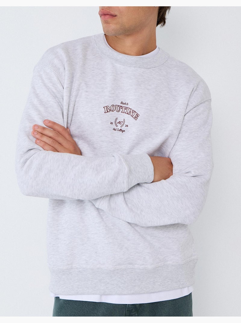 Maglione a spugna, mo fashion Grigio - Kiabi